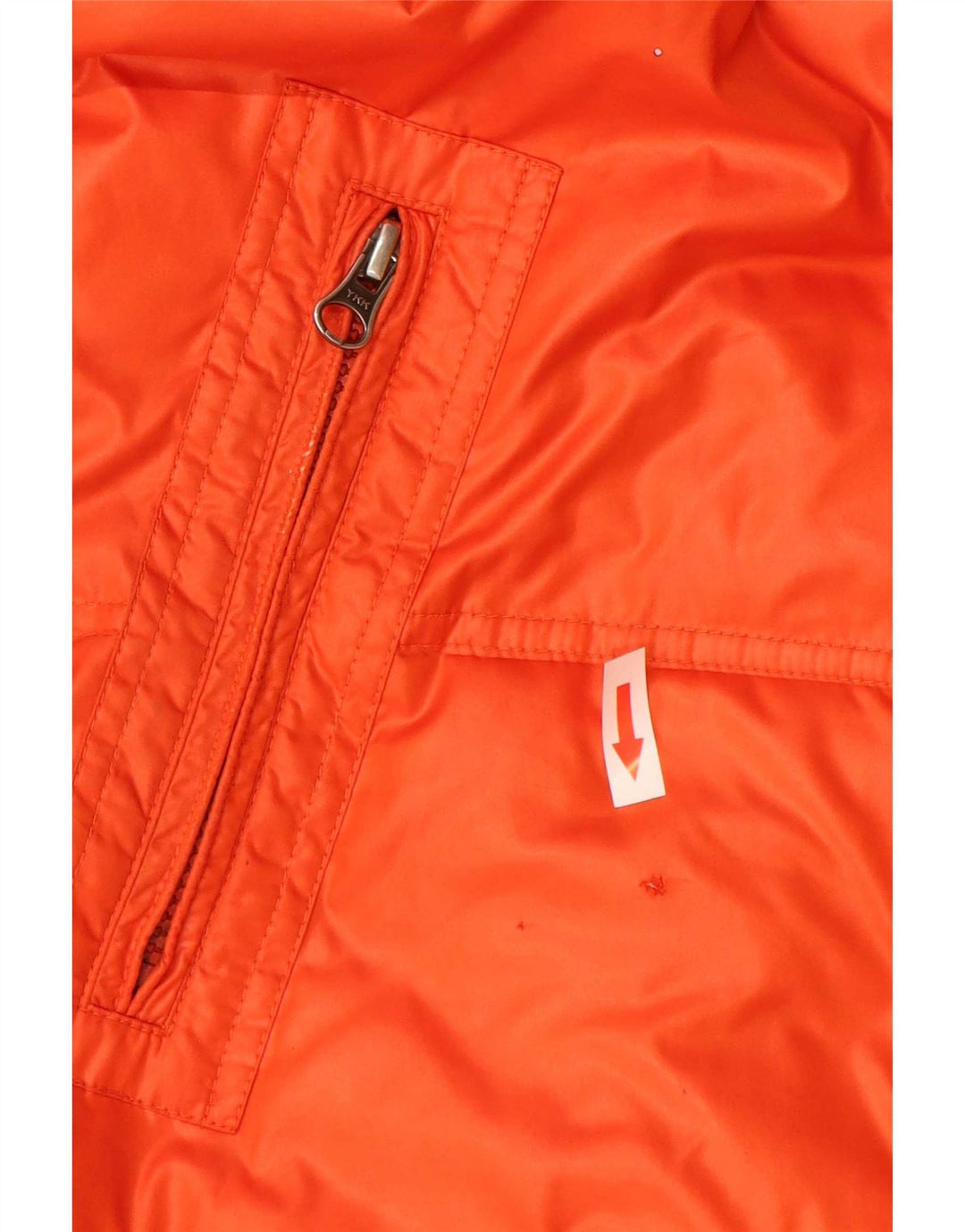 Giacca imbottita con cappuccio Fila da uomo UK 36 Small Arancione Poliestere