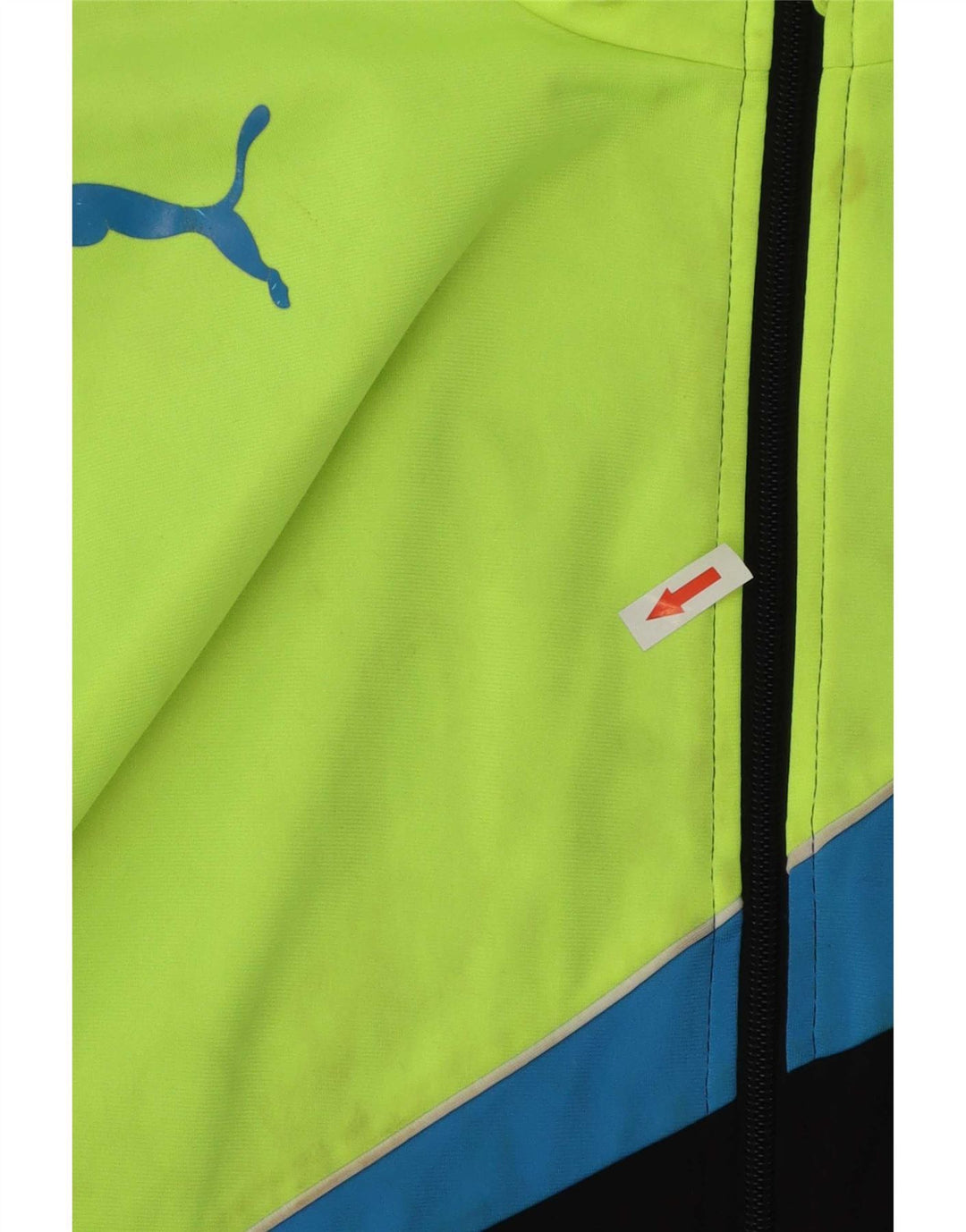Giacca da tuta da ragazzo Puma 15-16 anni Poliestere color block nero