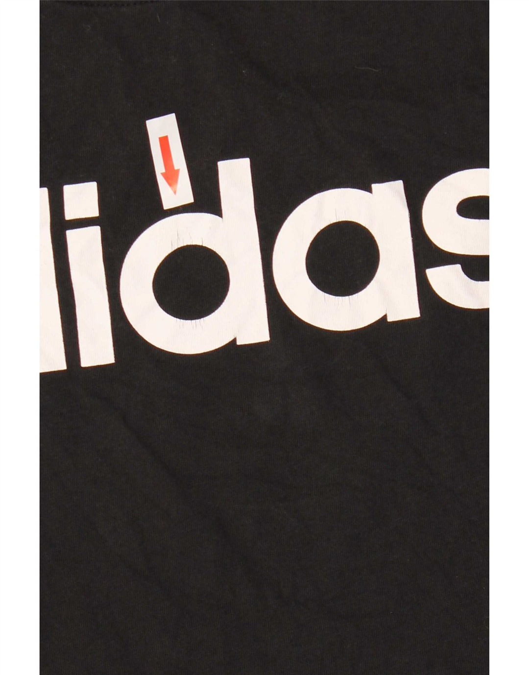 Canotta grafica da donna Adidas UK 8 piccola nera