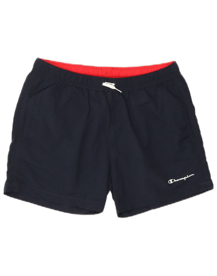 Pantaloncini da bagno Champion da bambino 13-14 anni XL blu navy in poliammide