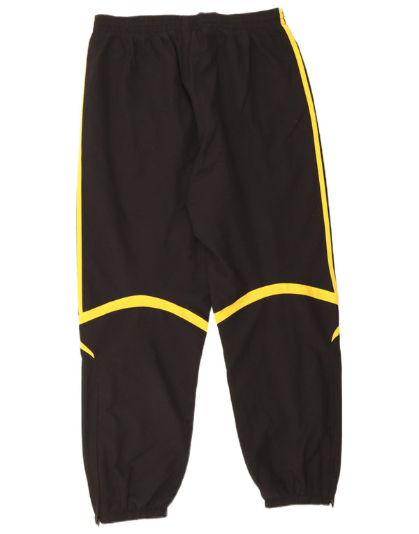 Pantaloni da tuta da uomo Adidas Joggers UK 44/46 Large Nero Colourblock