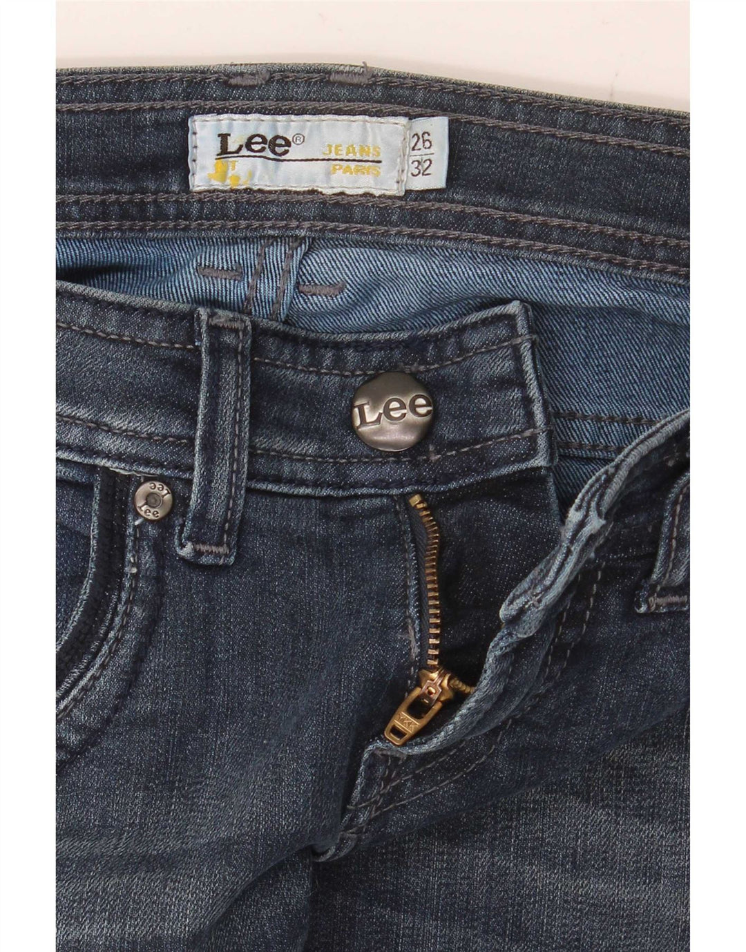 Jeans Bootcut da donna Lee W26 L32 Blu
