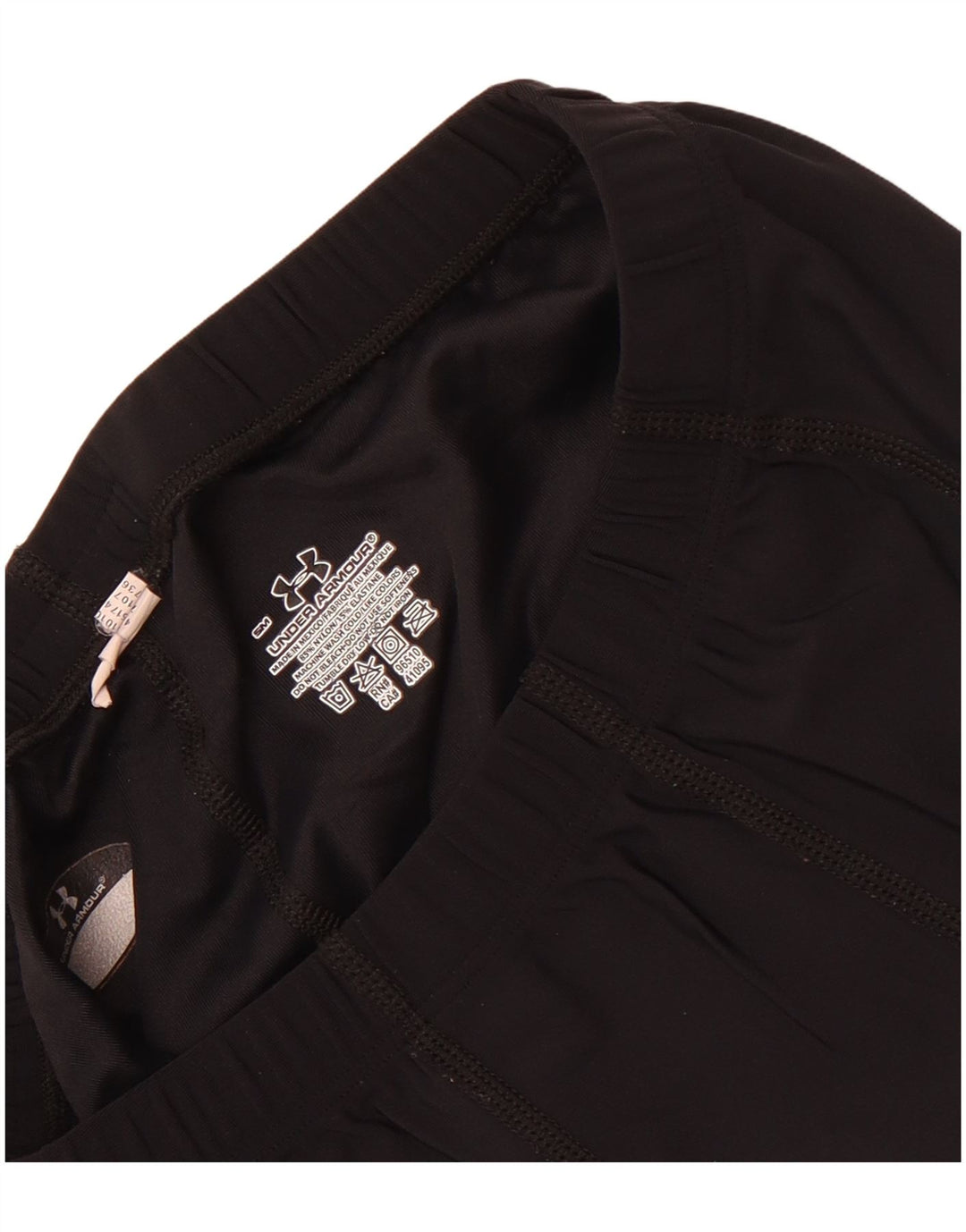 Pantaloncini sportivi Under Armour per ragazze 7-8 anni piccoli in nylon nero