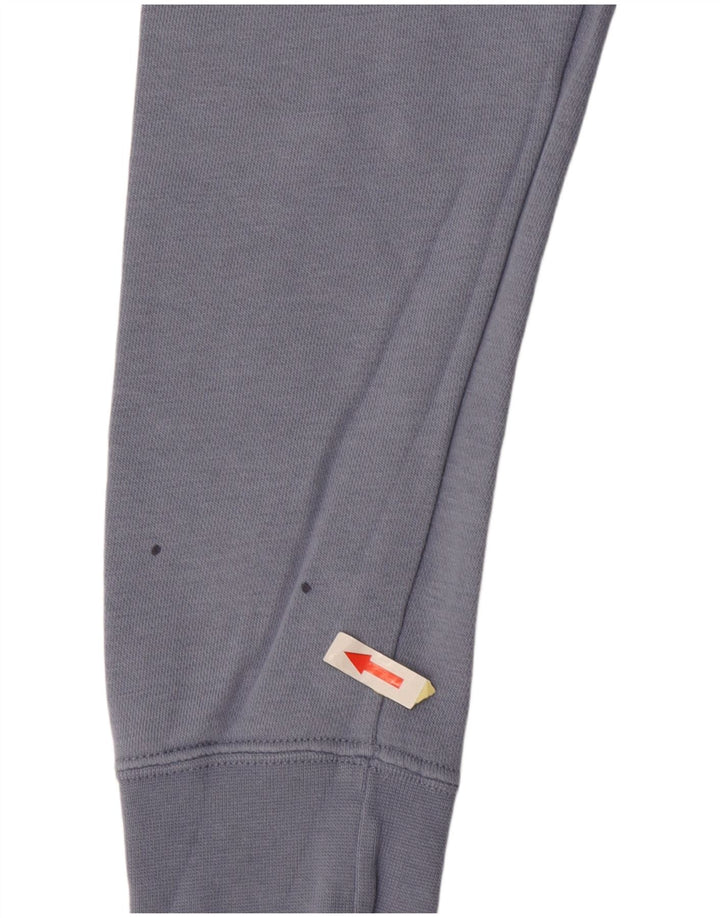 Felpa da donna NIKE maglione UK 14 cotone blu medio