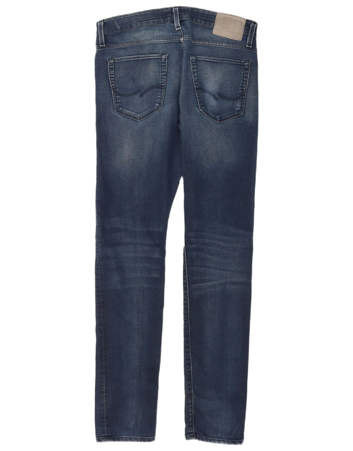 Jack & Jones Uomo GLENN Slim Jeans W31 L34 Blu