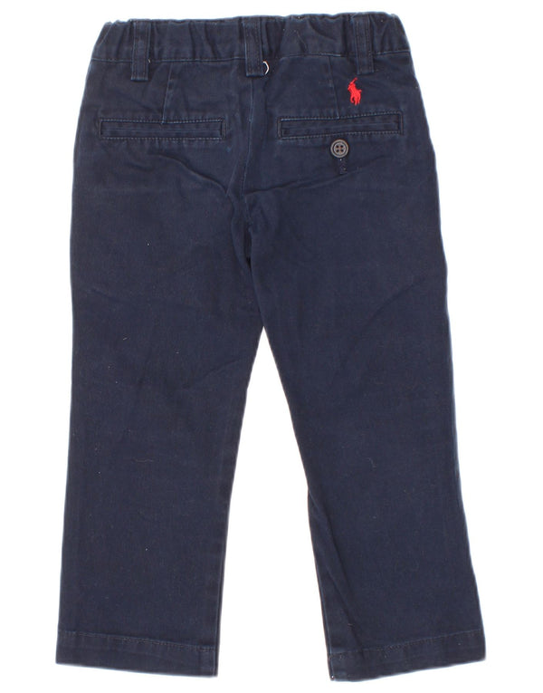 Pantaloni chino da neonato Polo Ralph Lauren 18-24 mesi W20 L14 blu navy