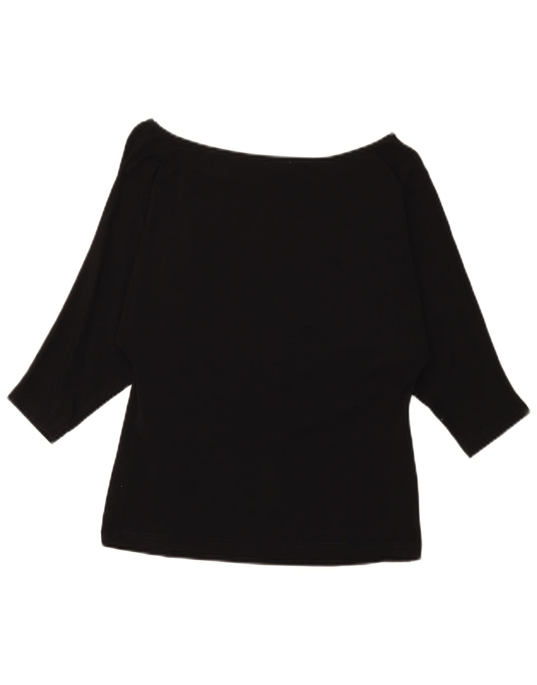Maglia da donna Luisa Spagnoli manica 3/4 UK 8 piccola nera