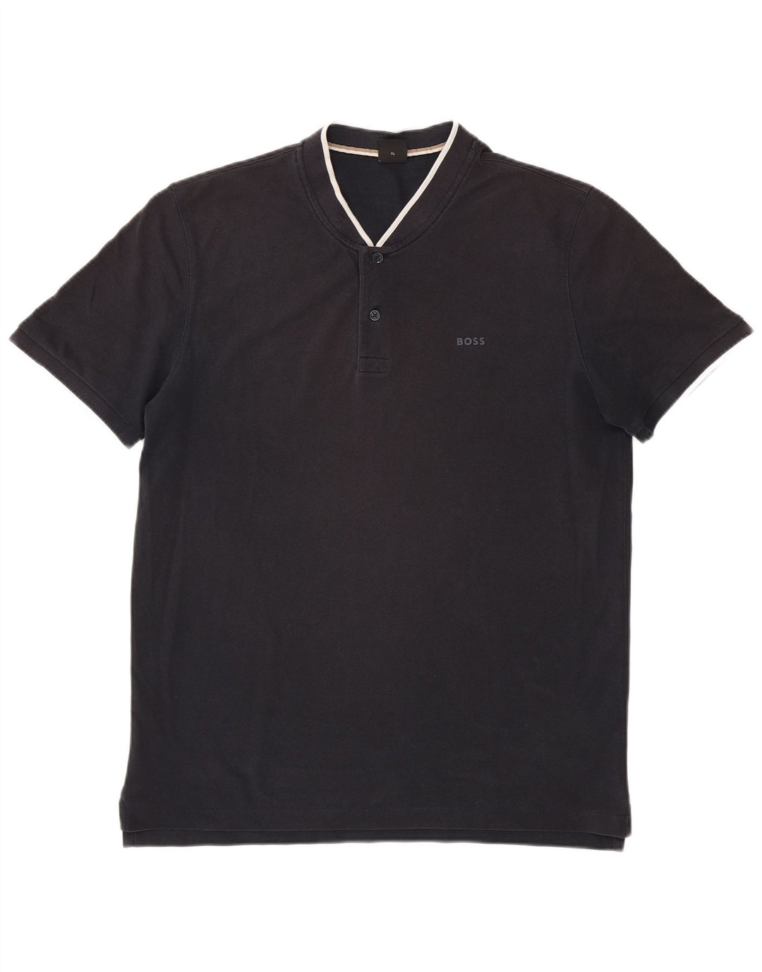 Polo da uomo Hugo Boss XL a righe nere