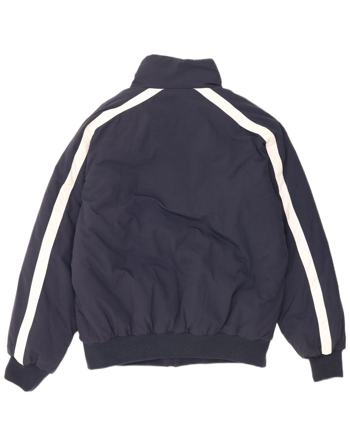 Giacca da ginnastica grafica da uomo Lotto XL XL in poliammide color block blu navy