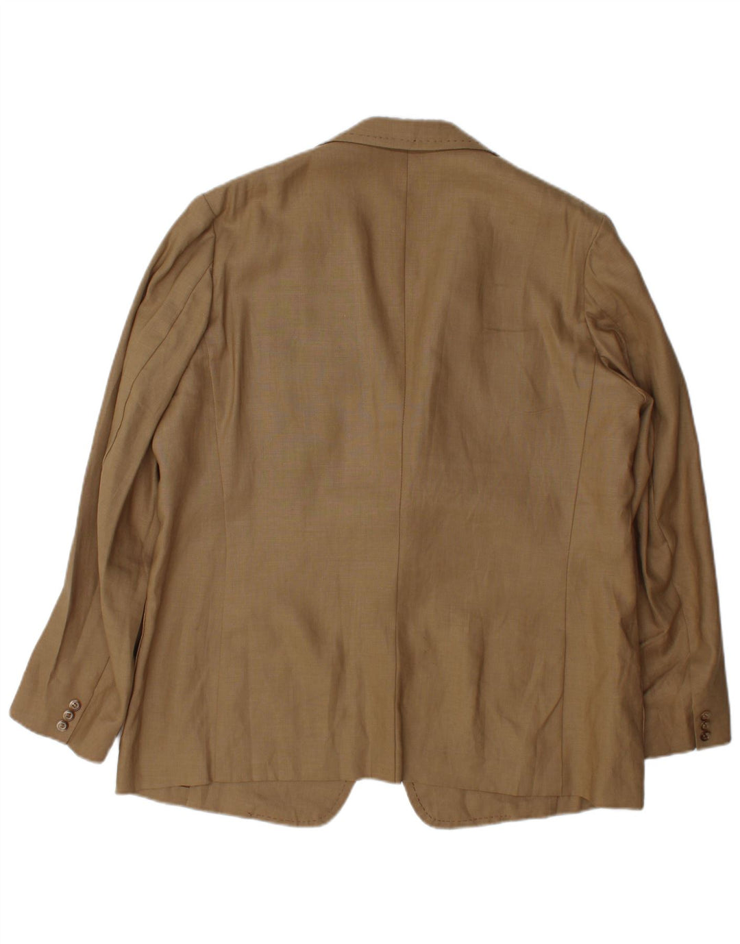 Giacca blazer vintage da uomo a 3 bottoni UK 38 Beige medio
