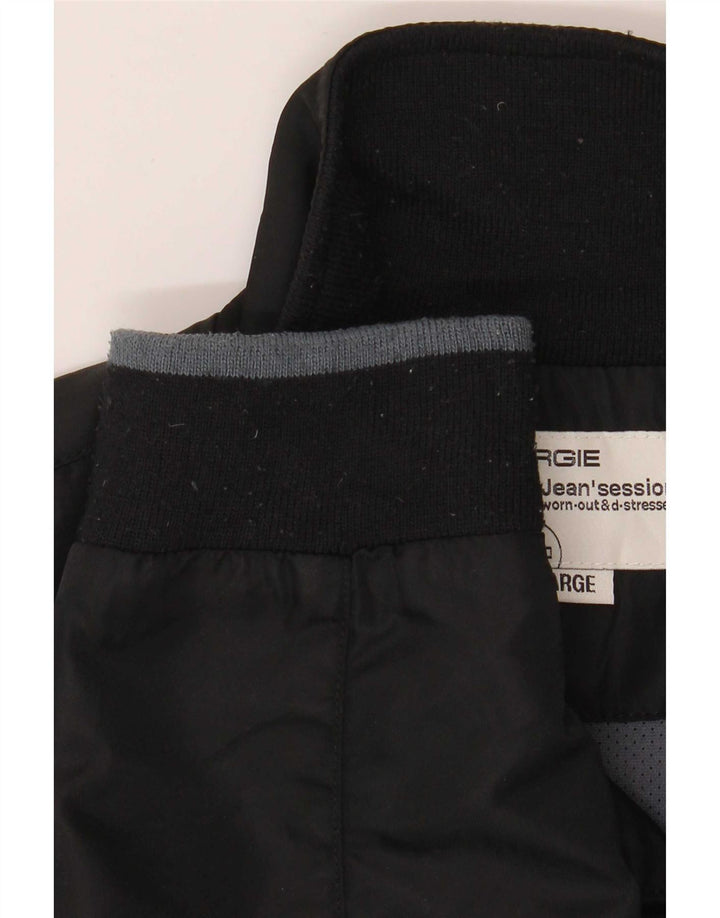 Giacca bomber da uomo Energie UK 40 grande poliestere nero