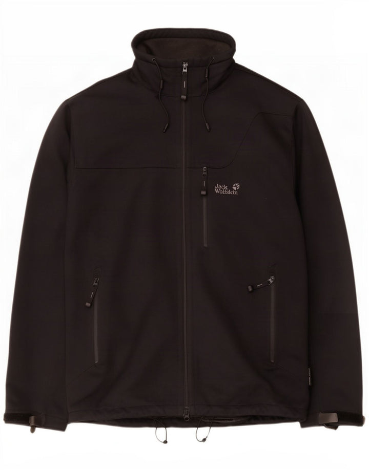 Giacca a vento da uomo Jack Wolfskin UK 48 2XL poliestere nero