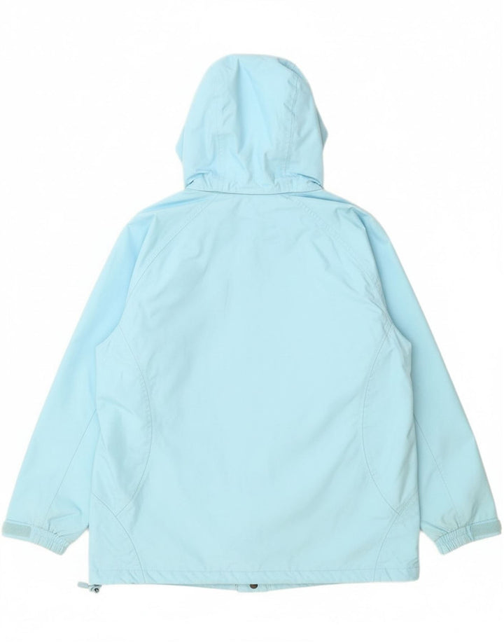 Giacca antipioggia con cappuccio da donna Helly Hansen UK 18 XL poliestere blu