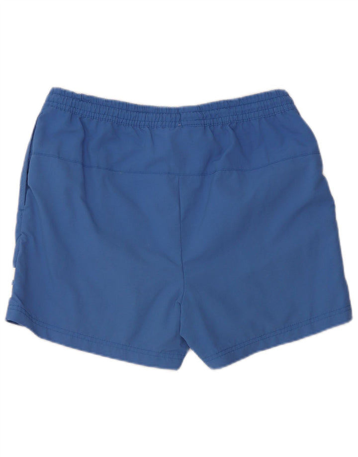 Pantaloncini da bagno da uomo Fila Large in nylon color block blu