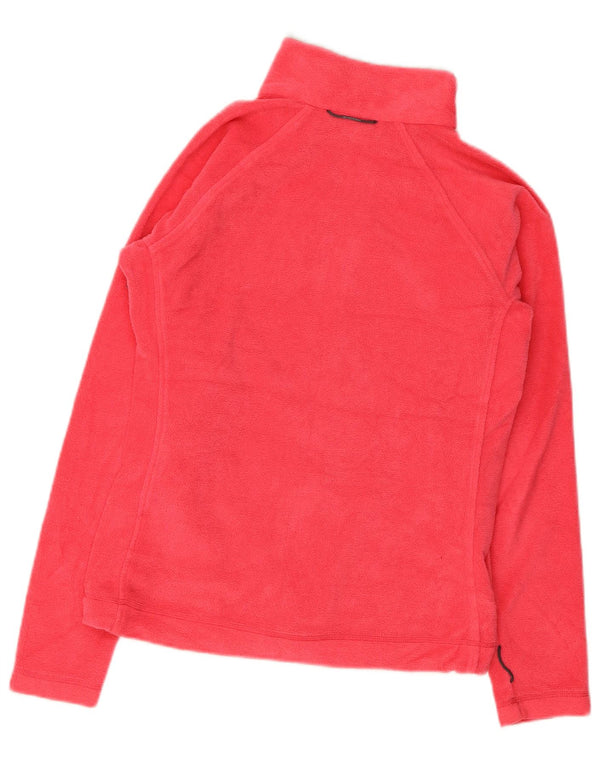 Giacca in pile da donna Columbia UK 12 medio rosso poliestere