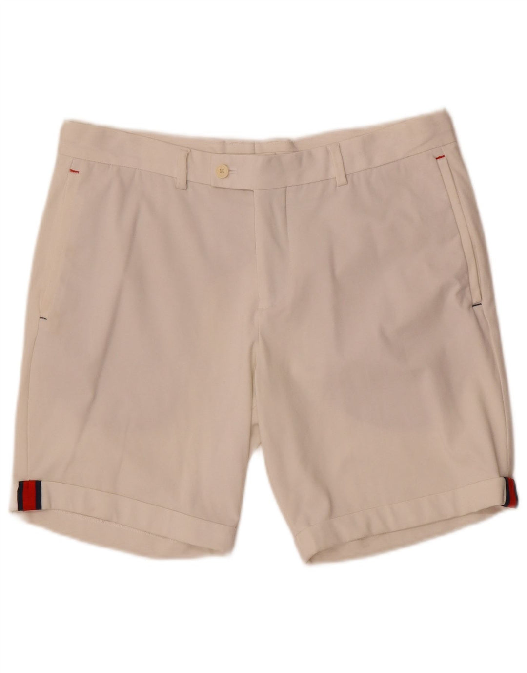 Pantaloncini chino da uomo Zara EU 42 Large W32 bianchi