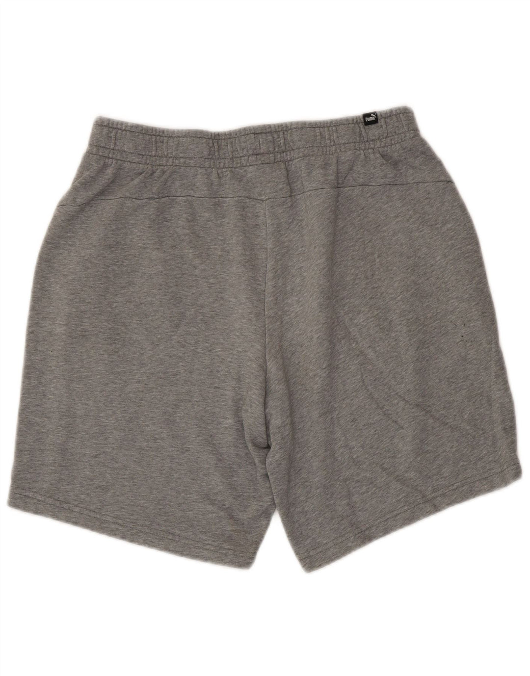 Pantaloncini sportivi da uomo Puma Large in cotone chiazzato grigio