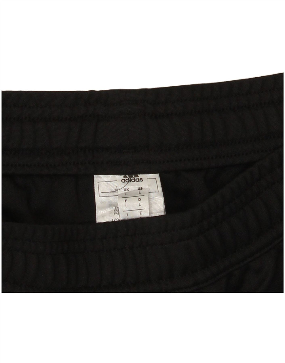Pantaloni da tuta ADIDAS Climacool da uomo grandi in poliestere nero