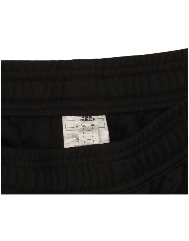 Pantaloni da tuta ADIDAS Climacool da uomo grandi in poliestere nero