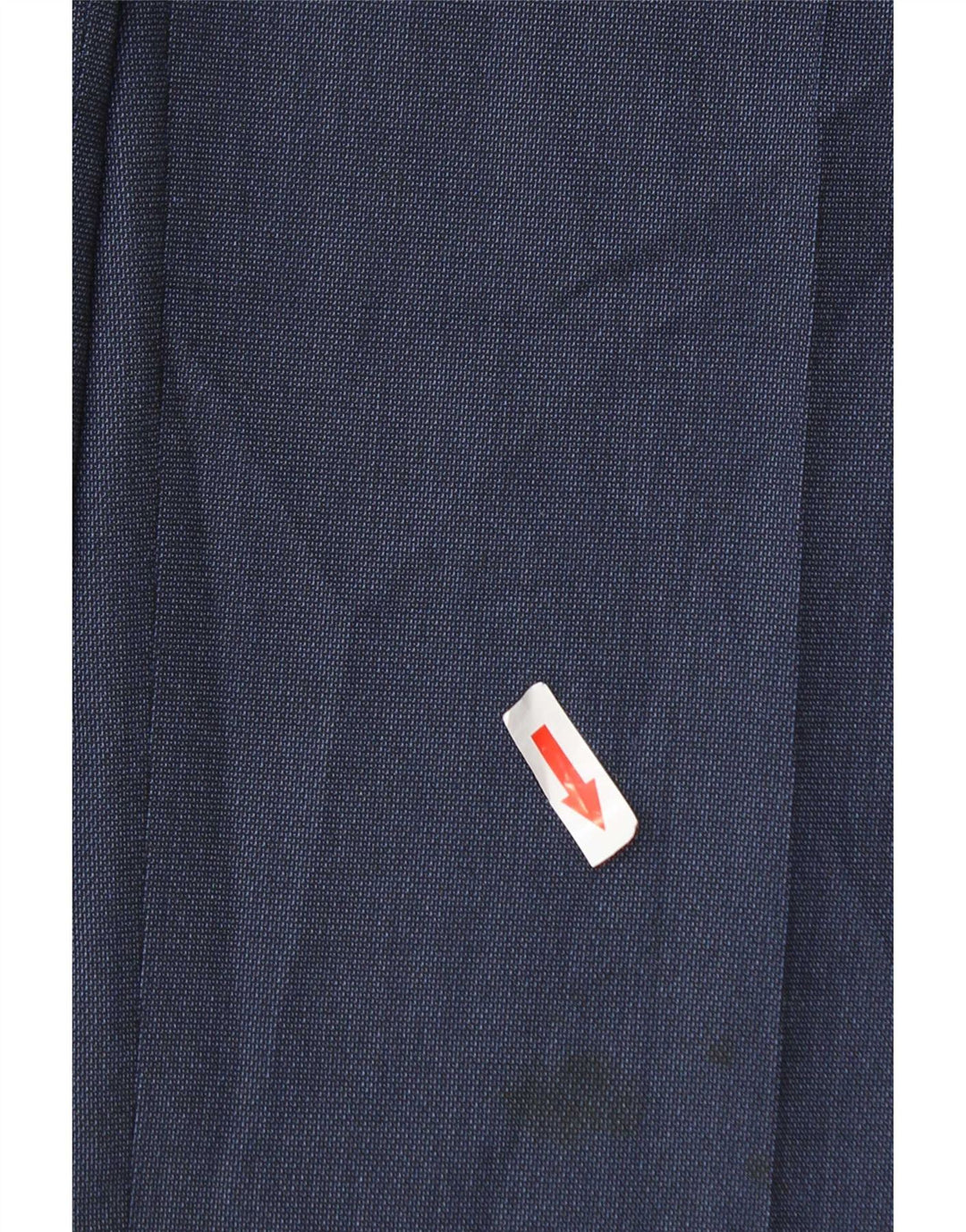 Pantaloni da abito vestibilità regolare Marks & Spencer da uomo W34 L31 poliestere blu navy