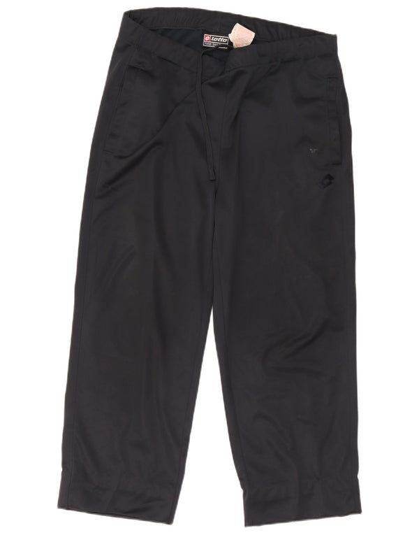 Pantaloni da tuta corti da uomo Lotto Poliestere medio blu navy