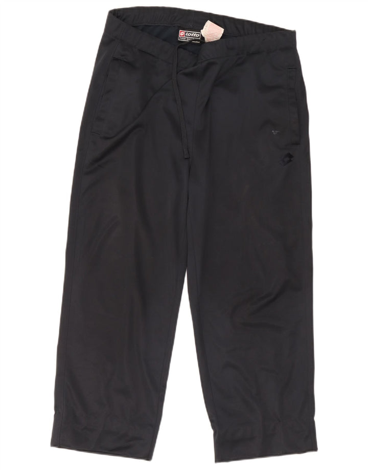 Pantaloni da tuta corti da uomo Lotto Poliestere medio blu navy