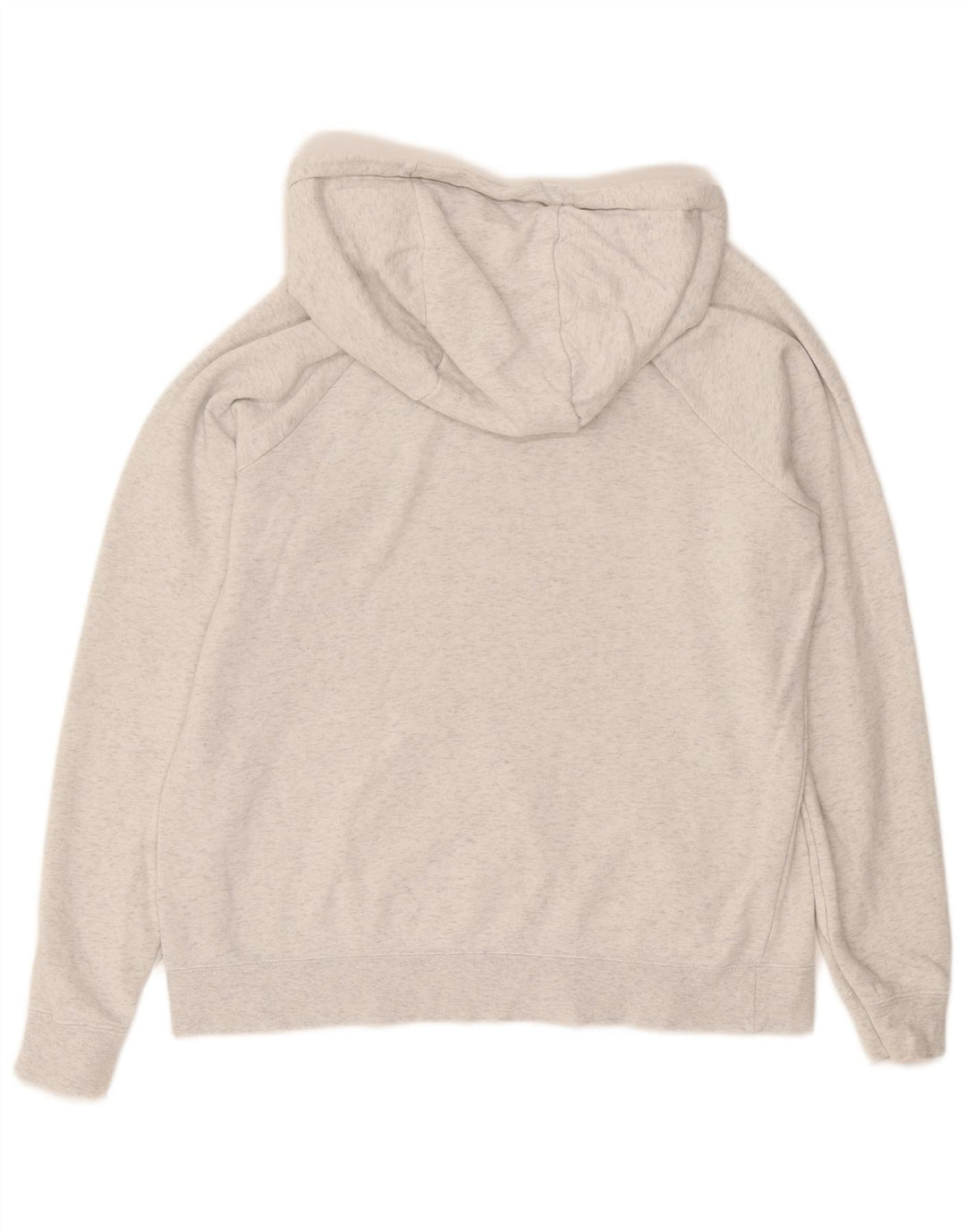 Felpa con cappuccio da donna Nike UK 14 cotone grigio medio