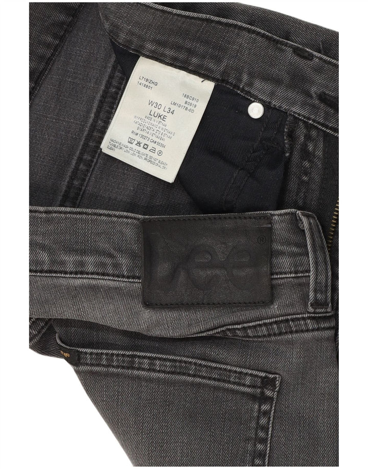 Jeans Lee Luke Slim da donna W30 L34 cotone grigio