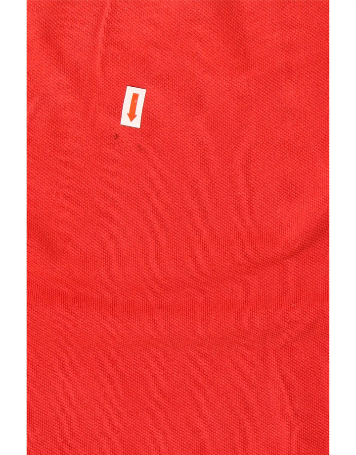 Polo da uomo KAPPA 2XL rossa in cotone