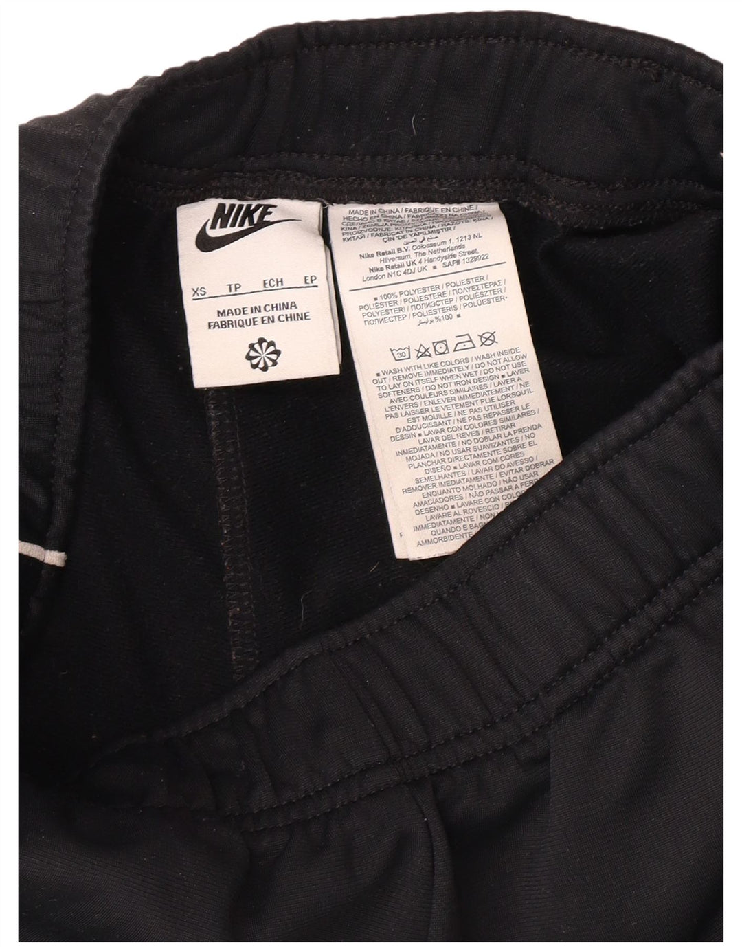 Pantaloni da tuta da donna NIKE Joggers UK 4 XS poliestere nero