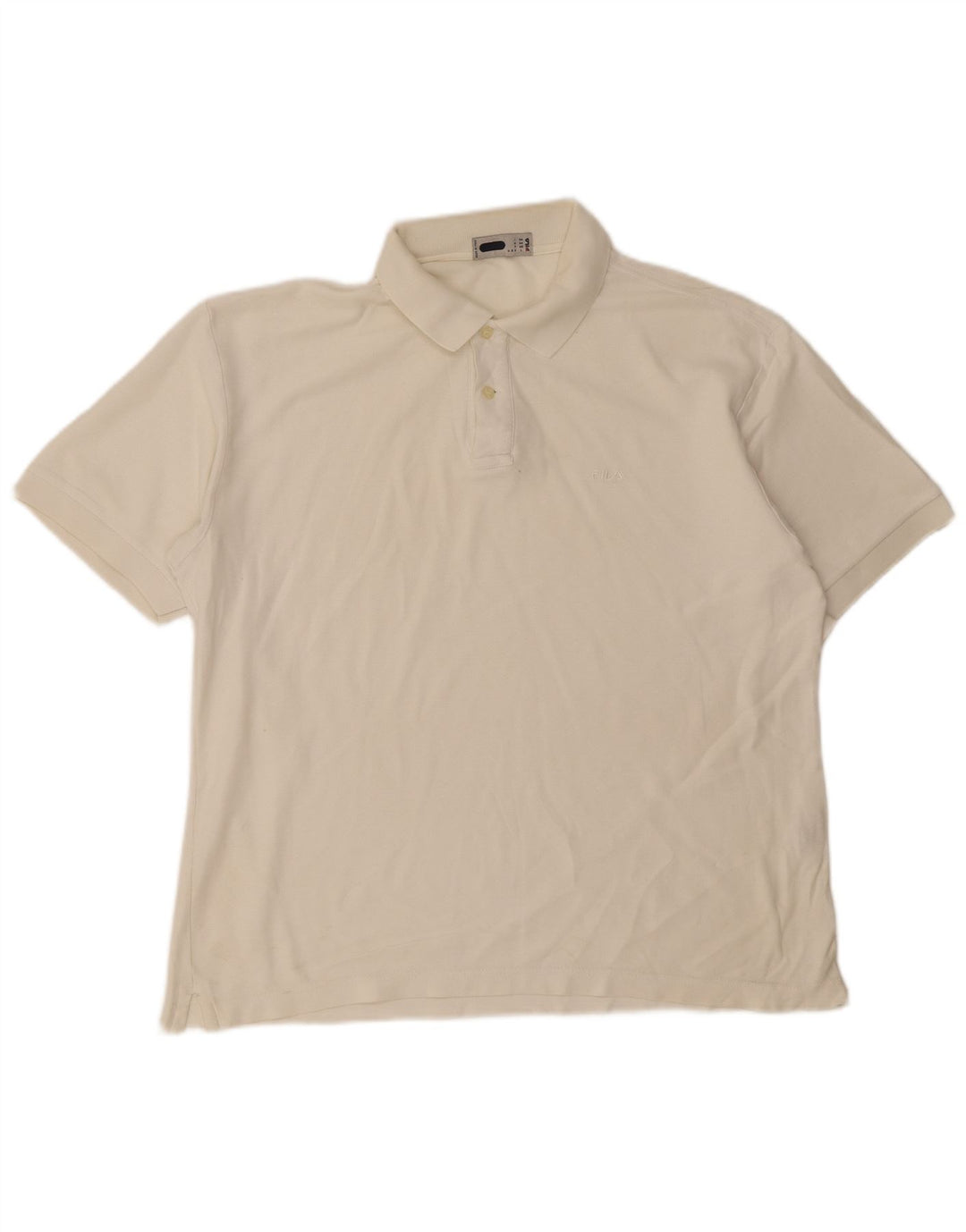 Polo da uomo Fila Large bianca
