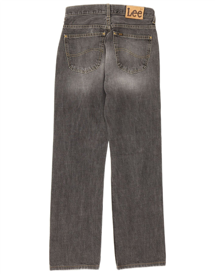Jeans dritti da donna Lee W29 L32 cotone grigio