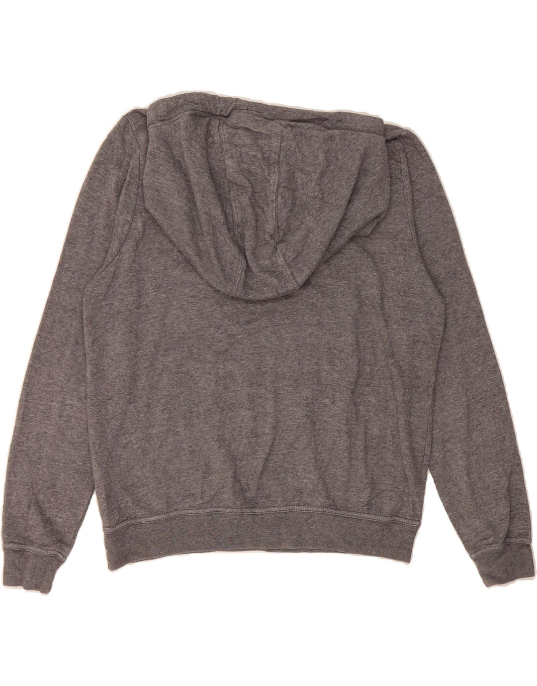 NIKE Womens Hoodie Jumper UK 14 Medium Grey Cotton Vintage Nike and Second-Hand Nike from Messina Hembry 