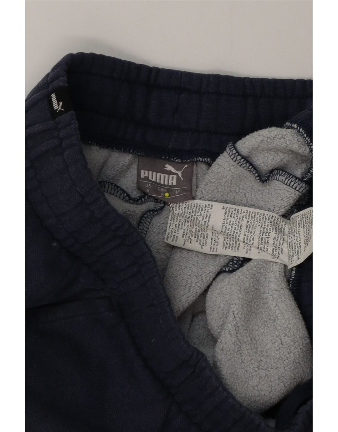 Pantaloni da tuta da uomo PUMA Joggers medi in cotone blu navy