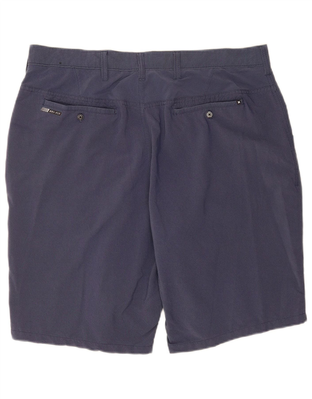 Pantaloncini chino da uomo Hurley W36 Large in nylon blu navy