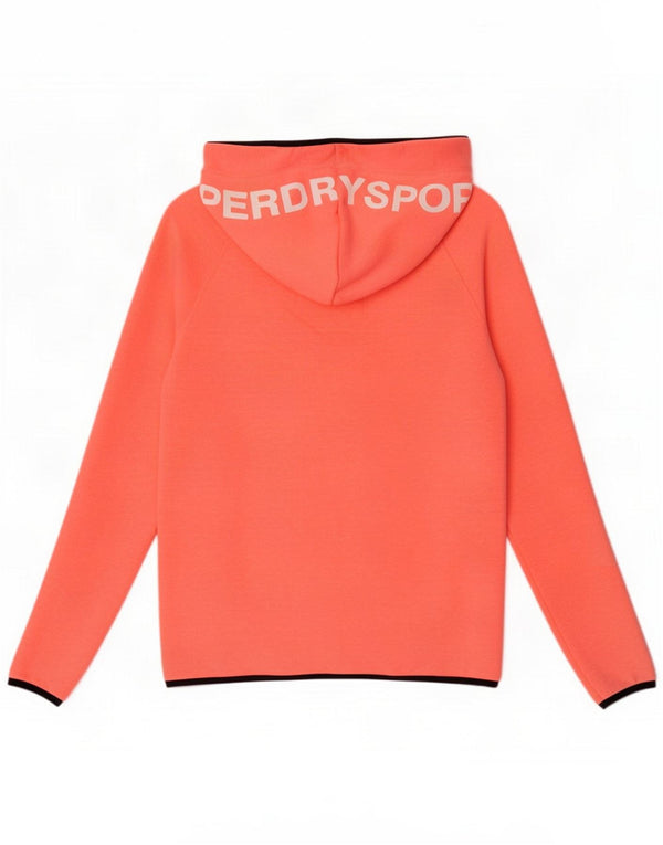 Superdry Felpa con cappuccio da donna con grafica UK 10 Small Rosa Poliestere