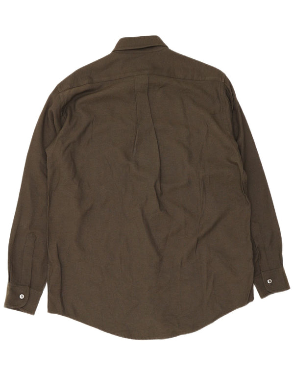 Camicia Trussardi Uomo Small Kaki Viscosa