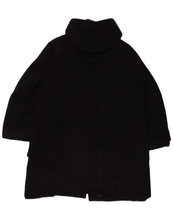 Montgomery con cappuccio da donna Burberrys UK 18 XL lana blu navy