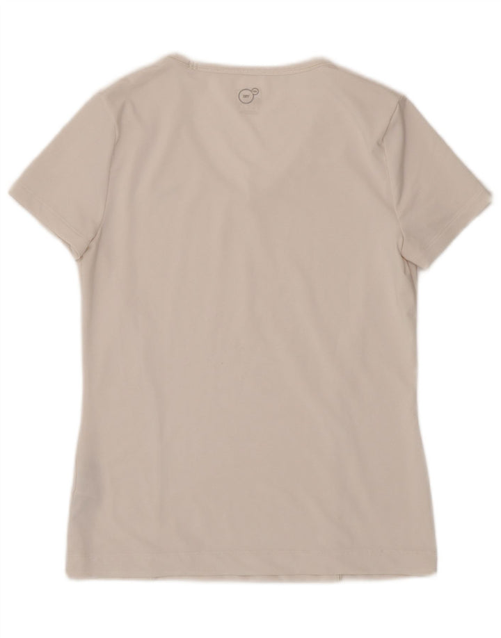 T-shirt da donna Puma UK 12 Medium Bianco Poliestere