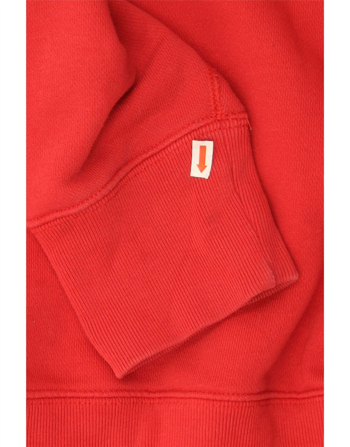 Felpa grafica da uomo Champion Felpa grande in cotone rosso