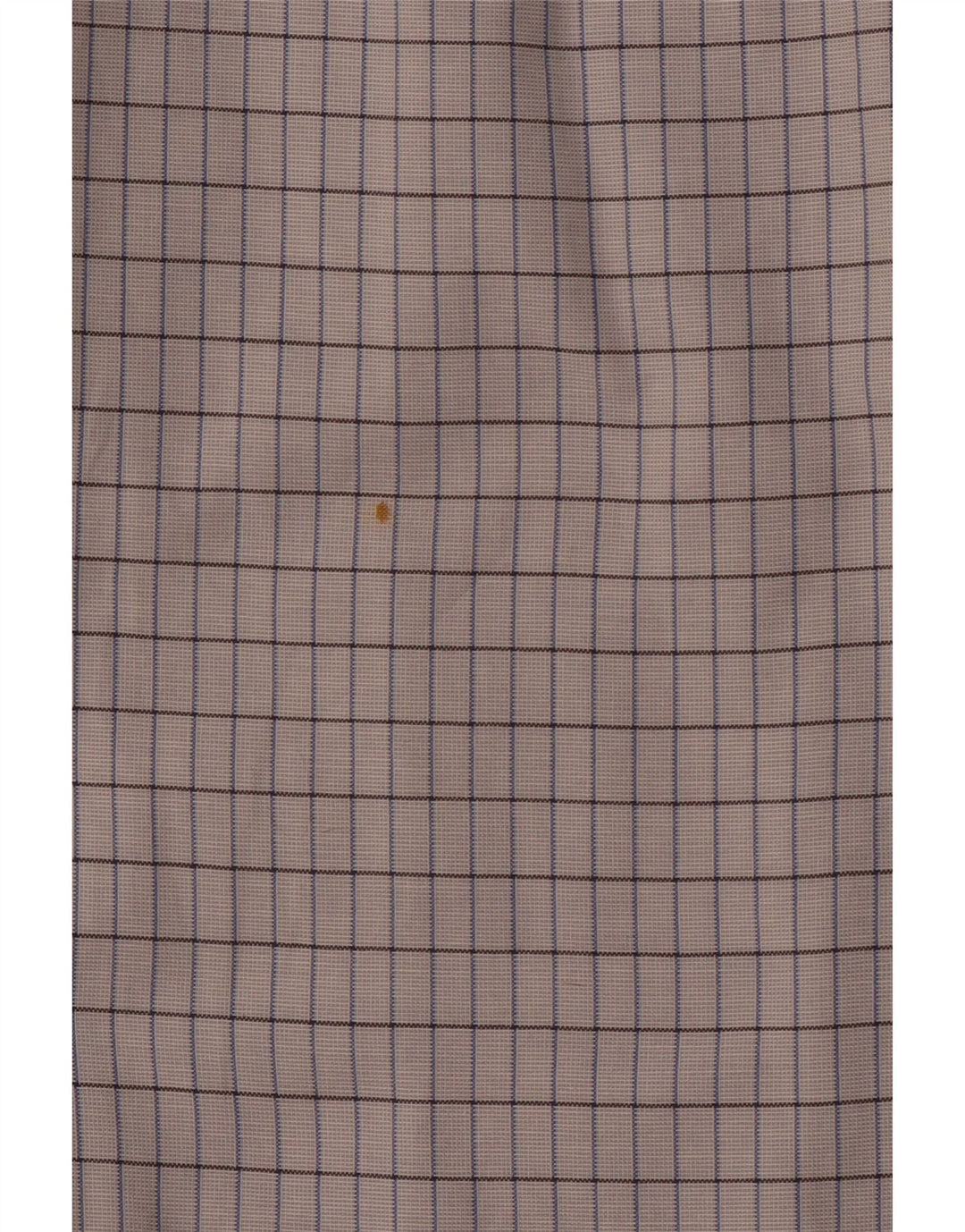 Camicia da uomo ERMENEGILDO ZEGNA Taglia 41 16 Cotone a quadri bianco sporco grande