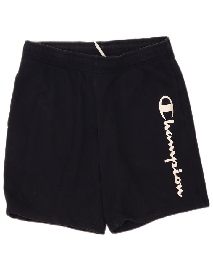 CHAMPION Pantaloncini sportivi grafici da uomo medio blu navy