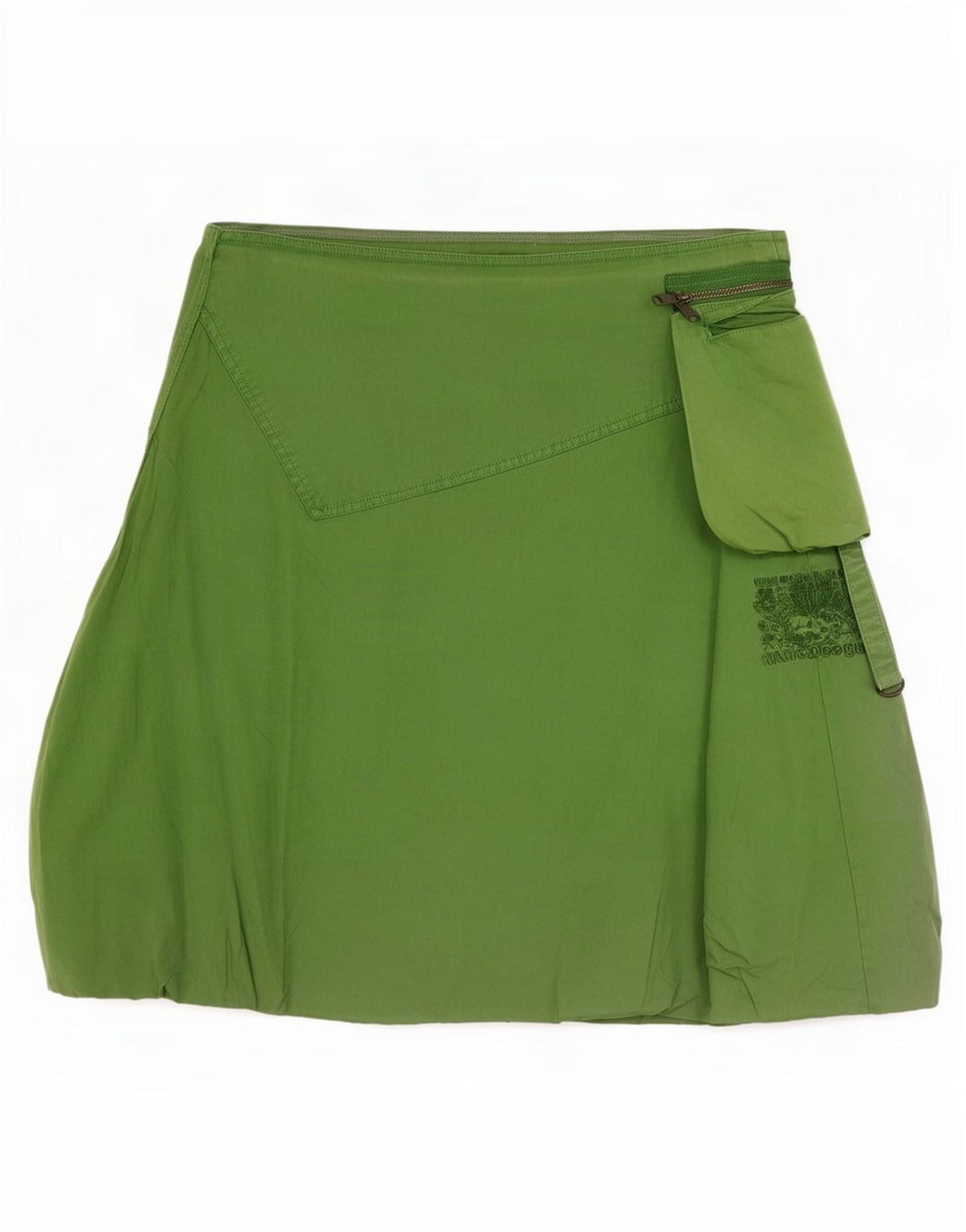 Gonna a palloncino da donna Desigual EU 38 media W30 verde