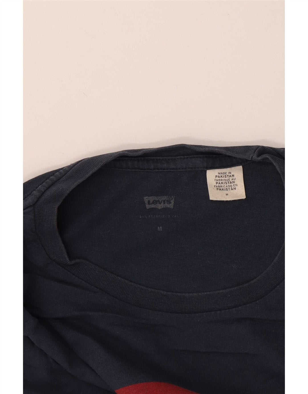 T-shirt grafica da uomo Levi's Top medio blu navy