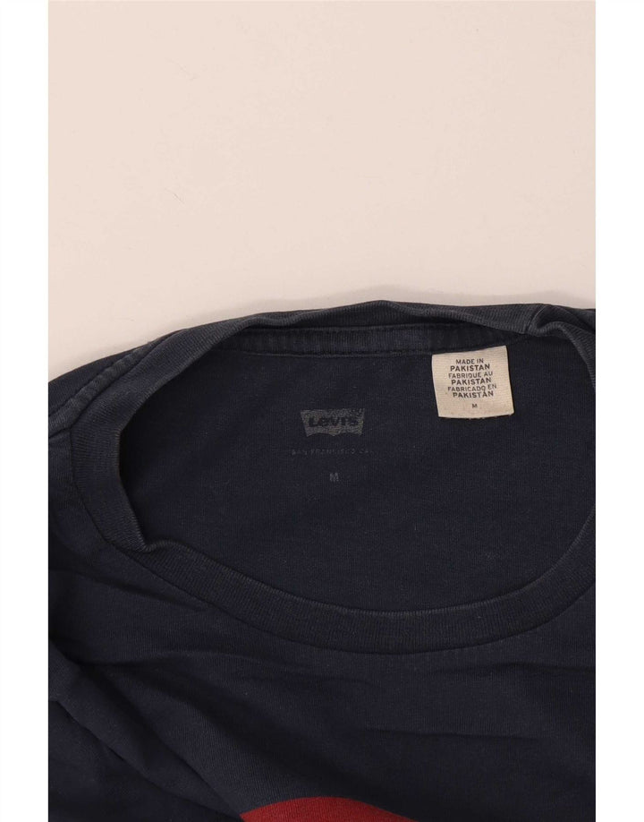 T-shirt grafica da uomo Levi's Top medio blu navy