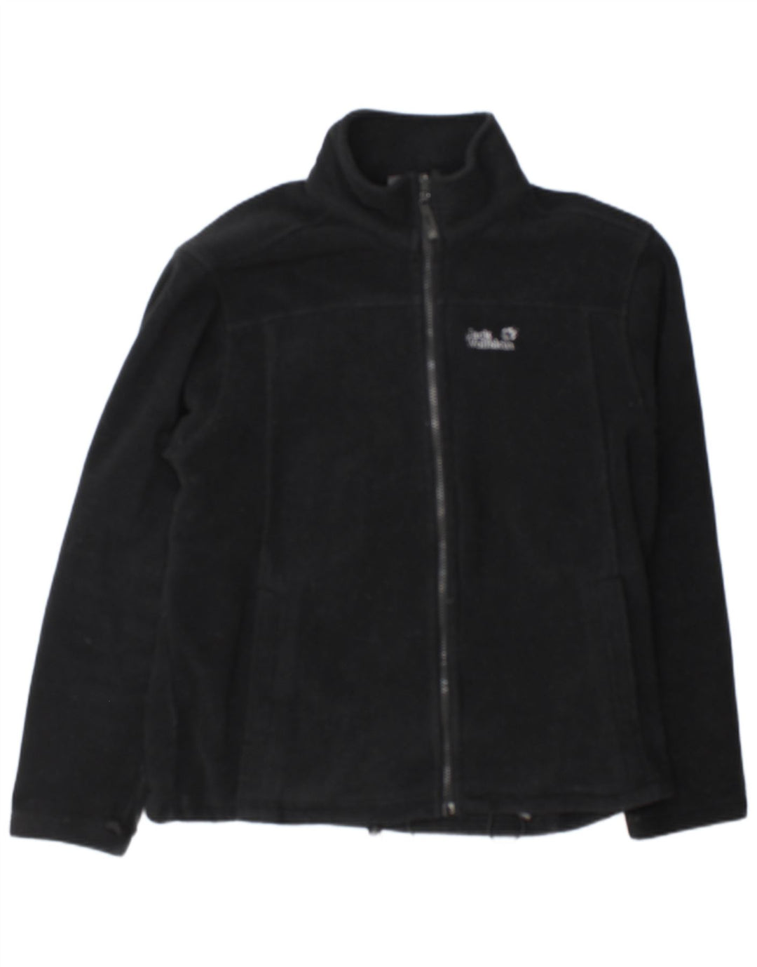 Giacca in pile da uomo Jack Wolfskin UK 44/46 XL poliestere nero