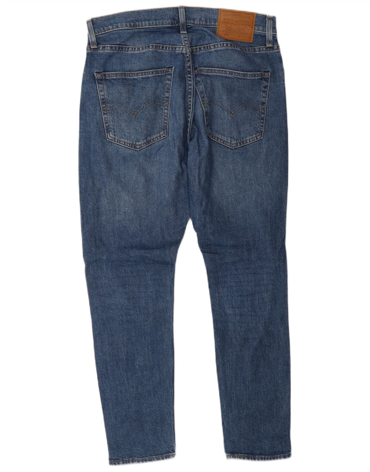 Jeans slim da uomo Levi's W32 L30 cotone blu