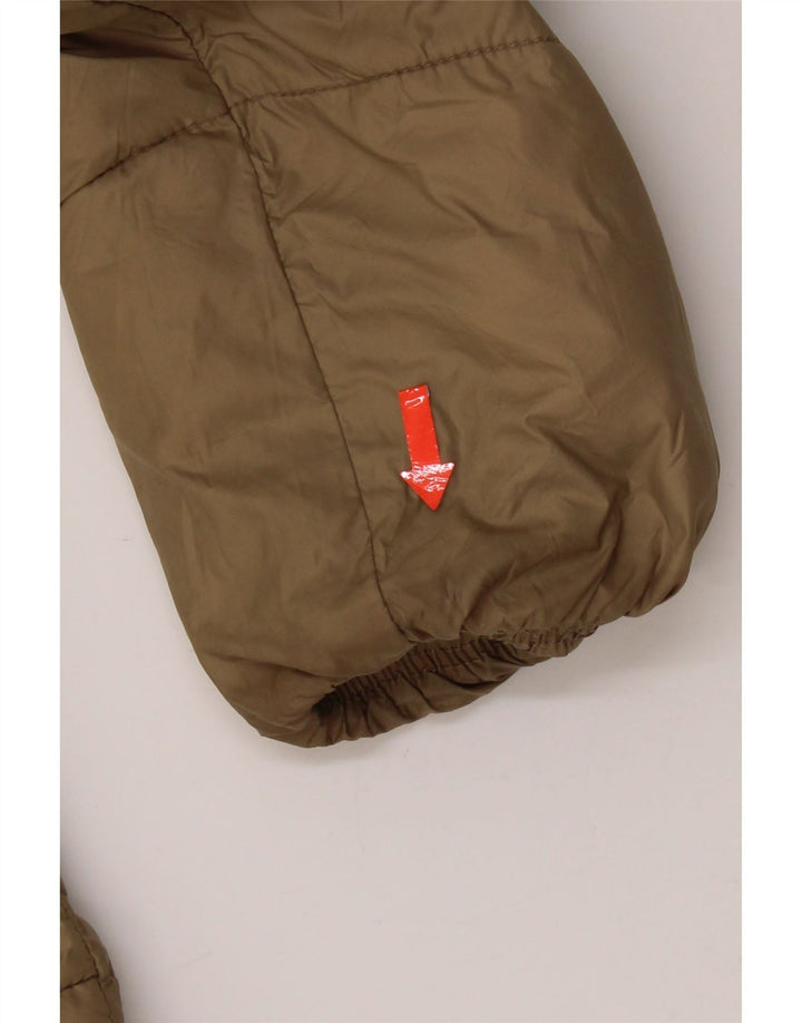 Giacca imbottita con cappuccio da uomo Zara UK 36 piccola beige