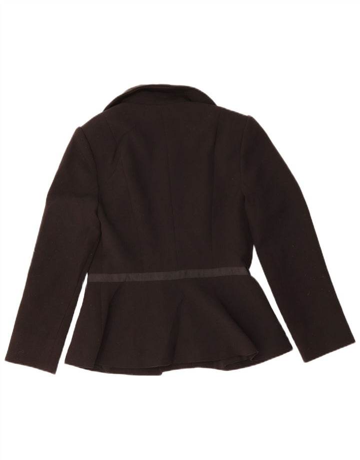 Giacca blazer aperta da donna Coast UK 8 piccola in poliestere nero