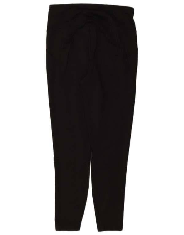 PUMA Womens Leggings UK 12 Medium  Black